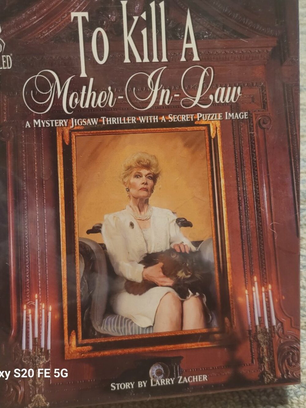 Vintage Bepuzzled "To Kill A Mother-in-Law" Puzzle